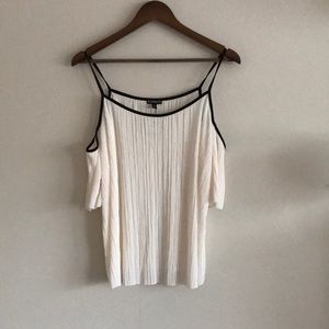 NWT Dressy Express Silky Off Shoulder Top